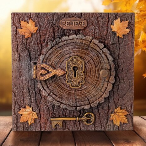 Cosmic Shimmer Silicone Mould Log Slice (DM0056-CS)