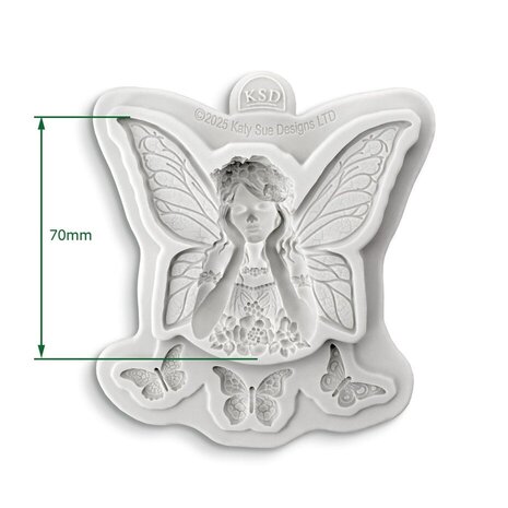 Cosmic Shimmer Silicone Mould Fairy Queen (CF0075-CS)