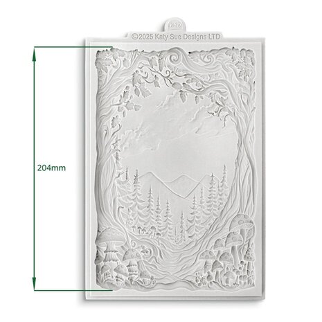 Cosmic Shimmer Silicone Mould Enchanted Forest Scene (CE0154-CS)