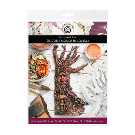 Cosmic Shimmer Silicone Mould Enchanted Tree (CE0155-CS)