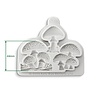Cosmic Shimmer Silicone Mould Toadstool Trio (CE0156-CS)
