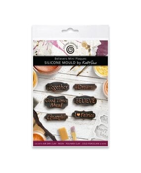 Cosmic Shimmer Silicone Mould Believers Mini Plaques (CE0157-CS)