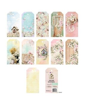 Prima Marketing Inc PRE-ORDER Among the Wildflowers Tag Pad (682330)