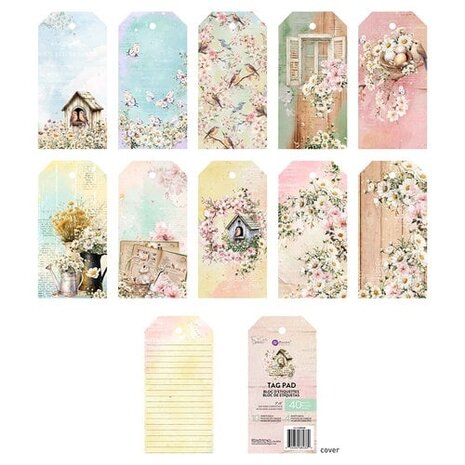 Prima Marketing Inc Among the Wildflowers Tag Pad (682330)