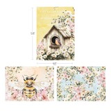 Prima Marketing Inc PRE-ORDER Among the Wildflowers A4 Decoupage (682293)
