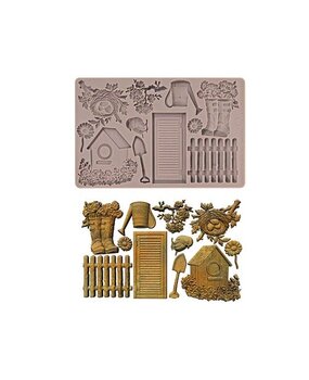 Prima Marketing Inc Among the Wildflowers 5x8 Inch Mould Spring Tales (682361)