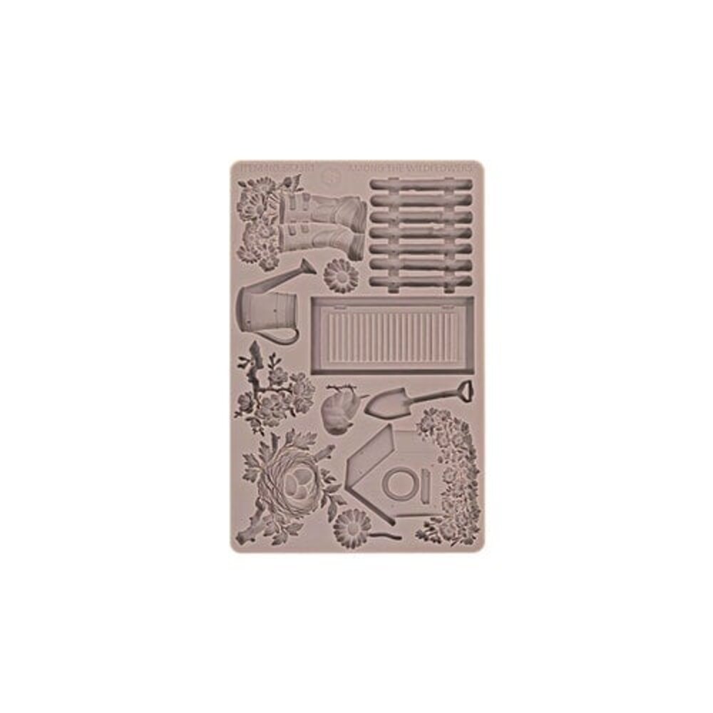 Prima Marketing Inc PRE-ORDER Among the Wildflowers 5x8 Inch Mould Spring Tales (682361)