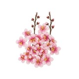 Prima Marketing Inc PRE-ORDER Among the Wildflowers Flowers Spring Twig (682408)
