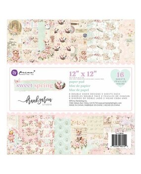 Prima Marketing Inc Sweet Spring 12x12 Inch Paper Pad (982102)