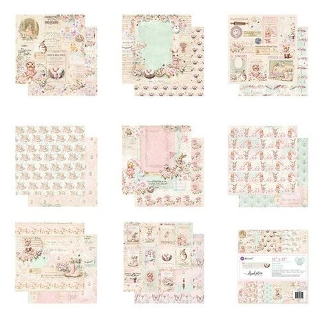 Prima Marketing Inc Sweet Spring 12x12 Inch Paper Pad (982102)