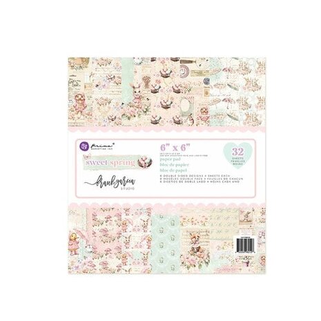 Prima Marketing Inc Sweet Spring 6x6 Inch Paper Pad (982126)