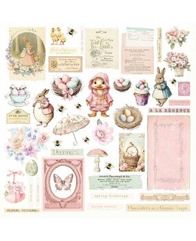 Prima Marketing Inc Sweet Spring Ephemera Sunshine & Bunnies (982140)