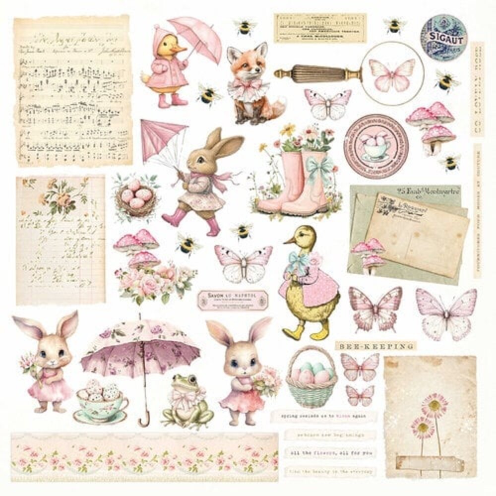 Prima Marketing Inc PRE-ORDER Sweet Spring Ephemera Sweet Spring (982157)