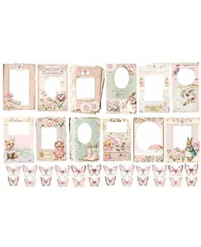 Prima Marketing Inc PRE-ORDER Sweet Spring Ephemera Butterflies & Frames (982164)