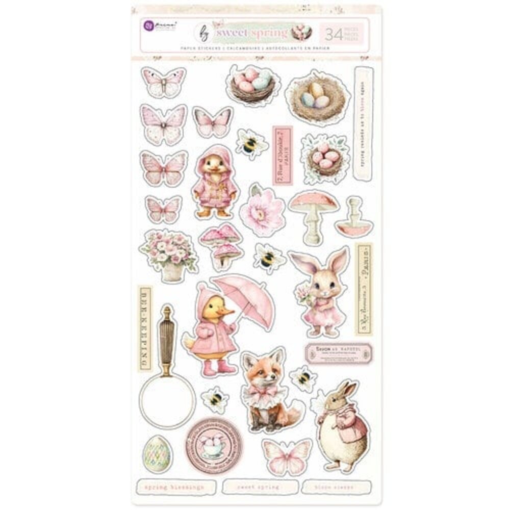 Prima Marketing Inc Sweet Spring Sticker Sheet (982171)