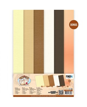 Berrie's Beauties Homestead Bakery A4 Linen Cardstock Pack (BB-A4-10032)