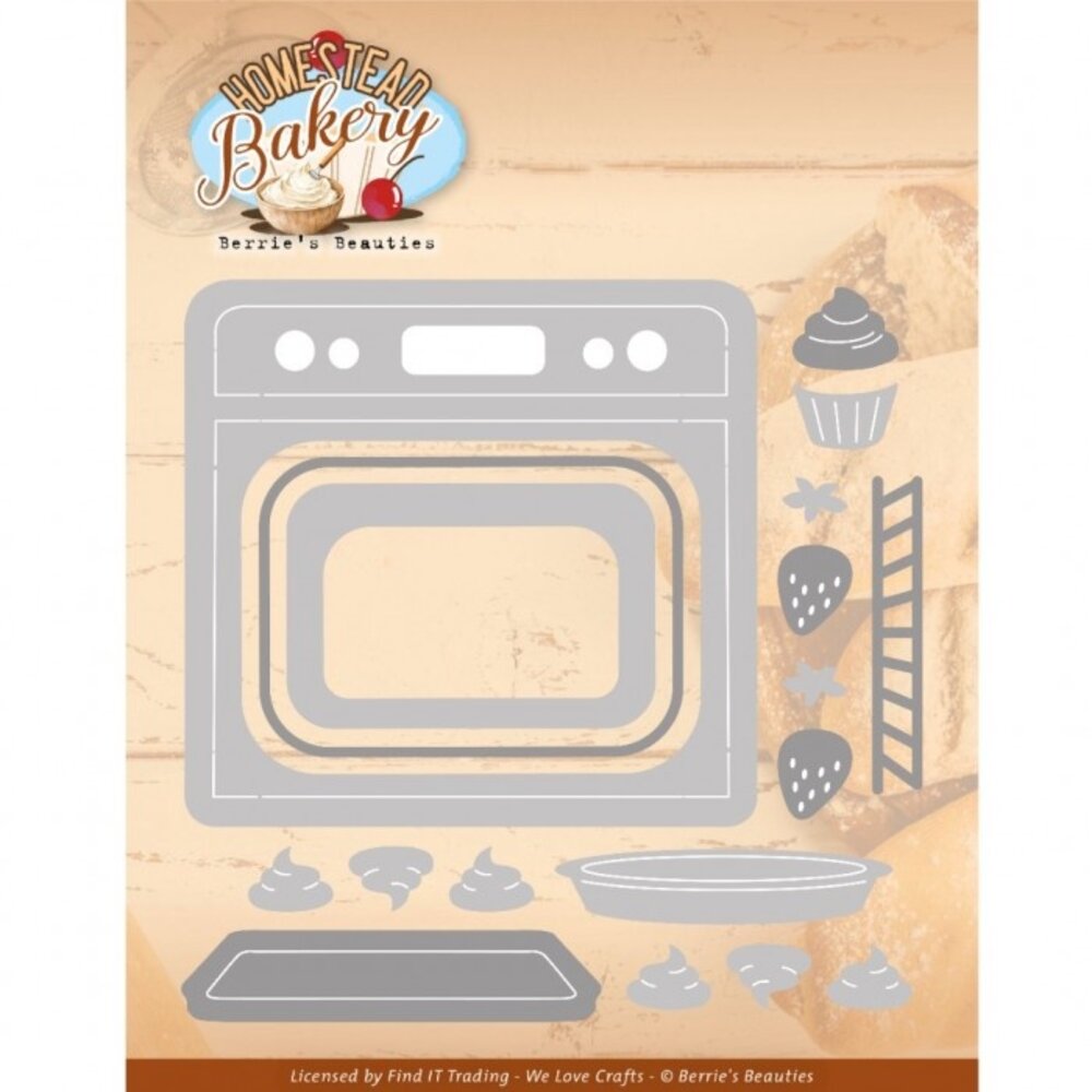 Berrie's Beauties Homestead Bakery Dies Bakery Machines (BBD10098)