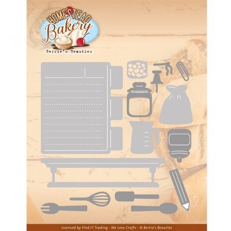 Berrie's Beauties Homestead Bakery Dies Recipe (BBD10099)