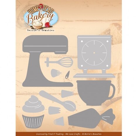 Berrie's Beauties Homestead Bakery Dies Bakery Tools (BBD10100)