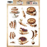 Berrie's Beauties Homestead Bakery 3D Push Out Pie Bliss (SB11108)