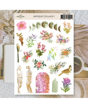 Plan & Plot Studio Antique Collage 1 Stickers (0326-1) Plan & Plot Studio Antique Collage 1 Stickers (0326-1)