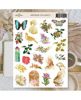 Plan & Plot Studio Antique Collage 2 Stickers (0326-2) Plan & Plot Studio Antique Collage 2 Stickers (0326-2)