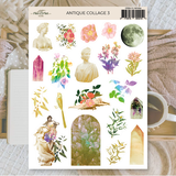 Plan & Plot Studio Antique Collage 3 Stickers (0326-3)
