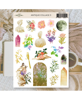 Plan & Plot Studio Antique Collage 3 Stickers (0326-3) Plan & Plot Studio Antique Collage 3 Stickers (0326-3)
