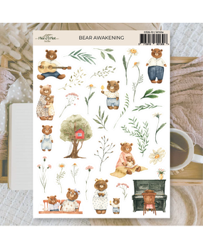 Plan & Plot Studio Bear Awakening Stickers (0326-10) Plan & Plot Studio Bear Awakening Stickers (0326-10)