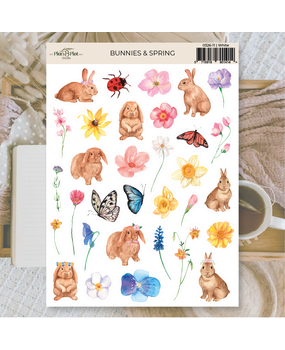 Plan & Plot Studio Bunnies & Spring Stickers (0326-11) Plan & Plot Studio Bunnies & Spring Stickers (0326-11)