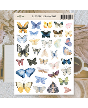 Plan & Plot Studio Butterflies & Moths Stickers (0326-12)