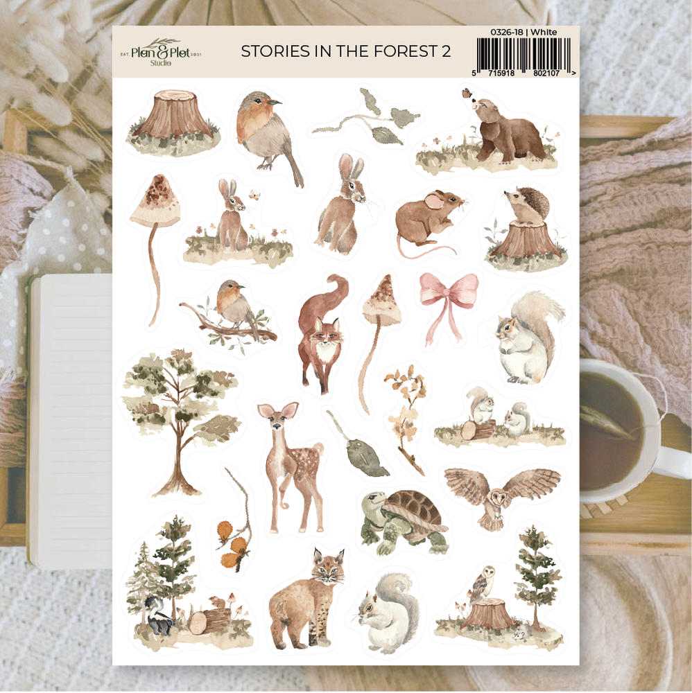 Plan & Plot Studio Stories in the Forest 2 Stickers (0326-18)