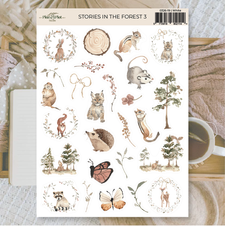 Plan & Plot Studio Stories in the Forest 3 Stickers (0326-19)