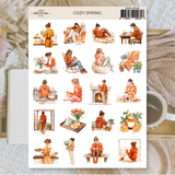 Plan & Plot Studio Cozy Spring Stickers (9246)