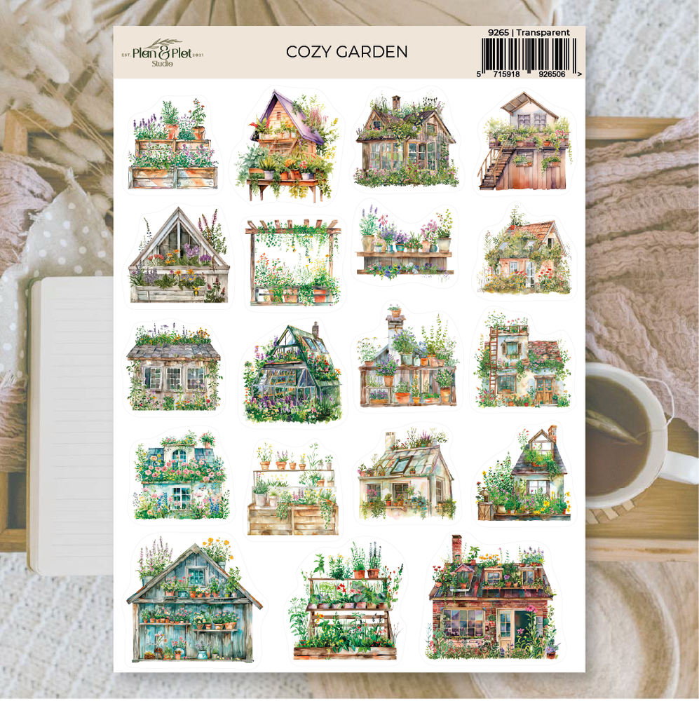 Plan & Plot Studio Cozy Garden Stickers (9265) Plan & Plot Studio Cozy Garden Stickers (9265)