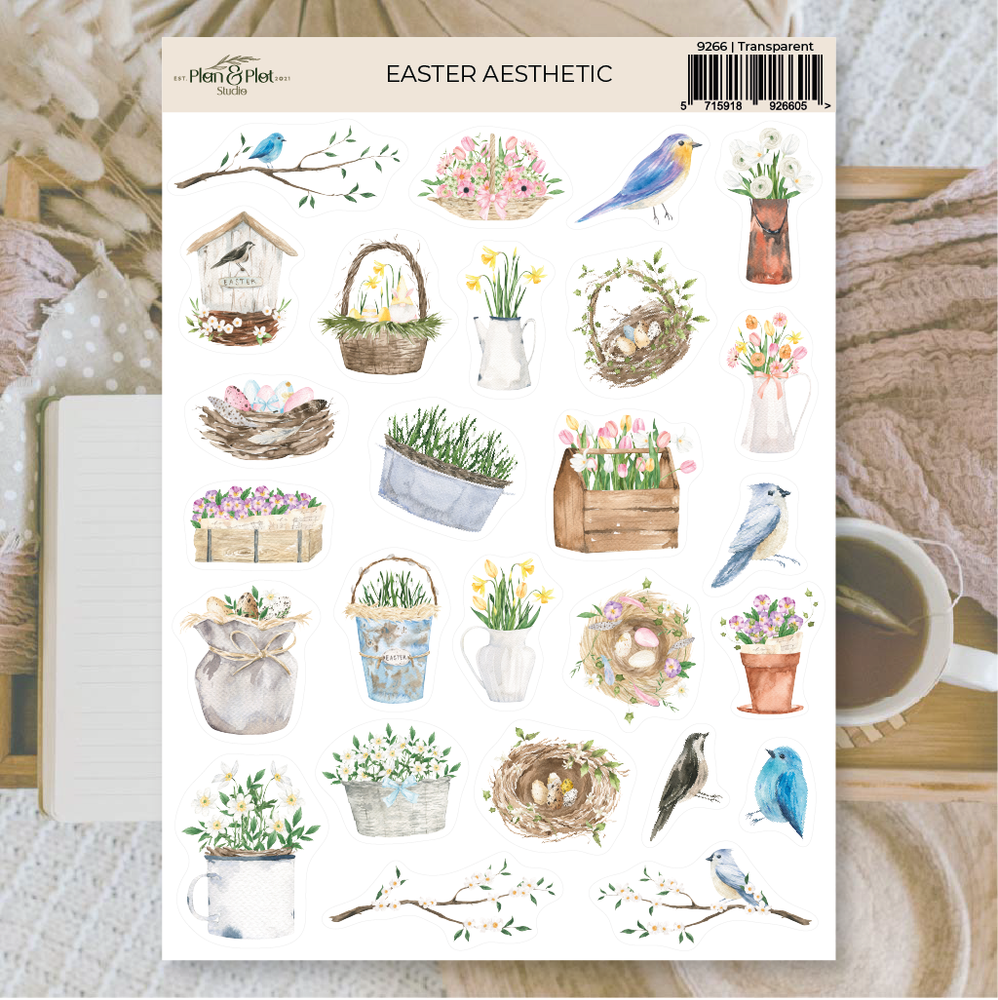 Plan & Plot Studio Easter Aesthetic Stickers (9266)