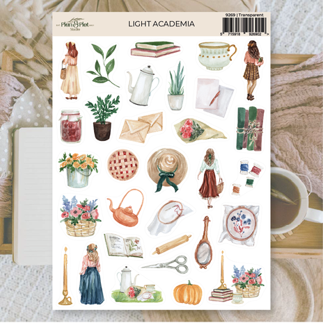 Plan & Plot Studio Light Academia Stickers (9269) Plan & Plot Studio Light Academia Stickers (9269)