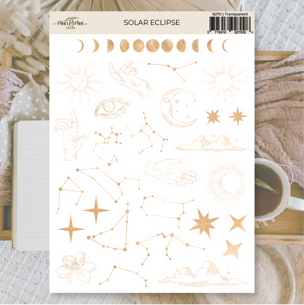 Plan & Plot Studio Solar Eclipse Stickers (9270)