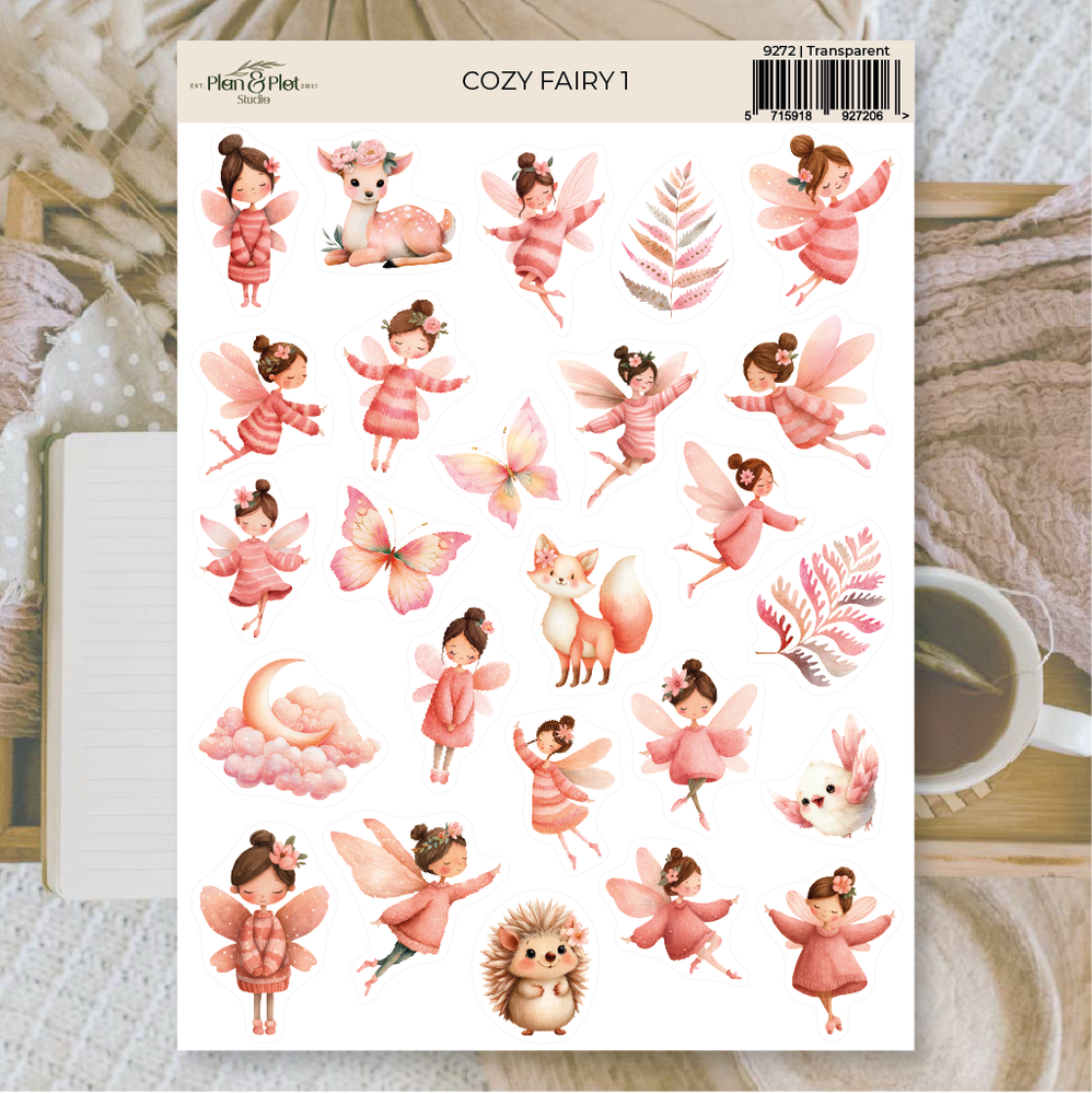 Plan & Plot Studio Cozy Fairy 1 Stickers (9272)