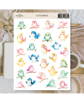 Plan & Plot Studio Cute Birds Stickers (9276)