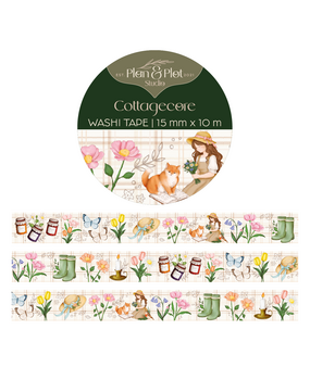 Plan & Plot Studio Cottagecore Washi Tape 15mm (WT157)