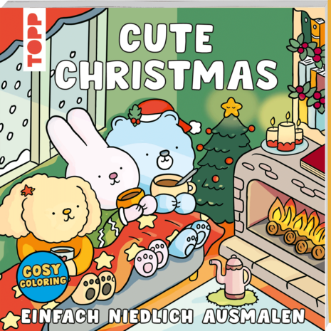 Topp Cosy Coloring Cute Christmas (28244)