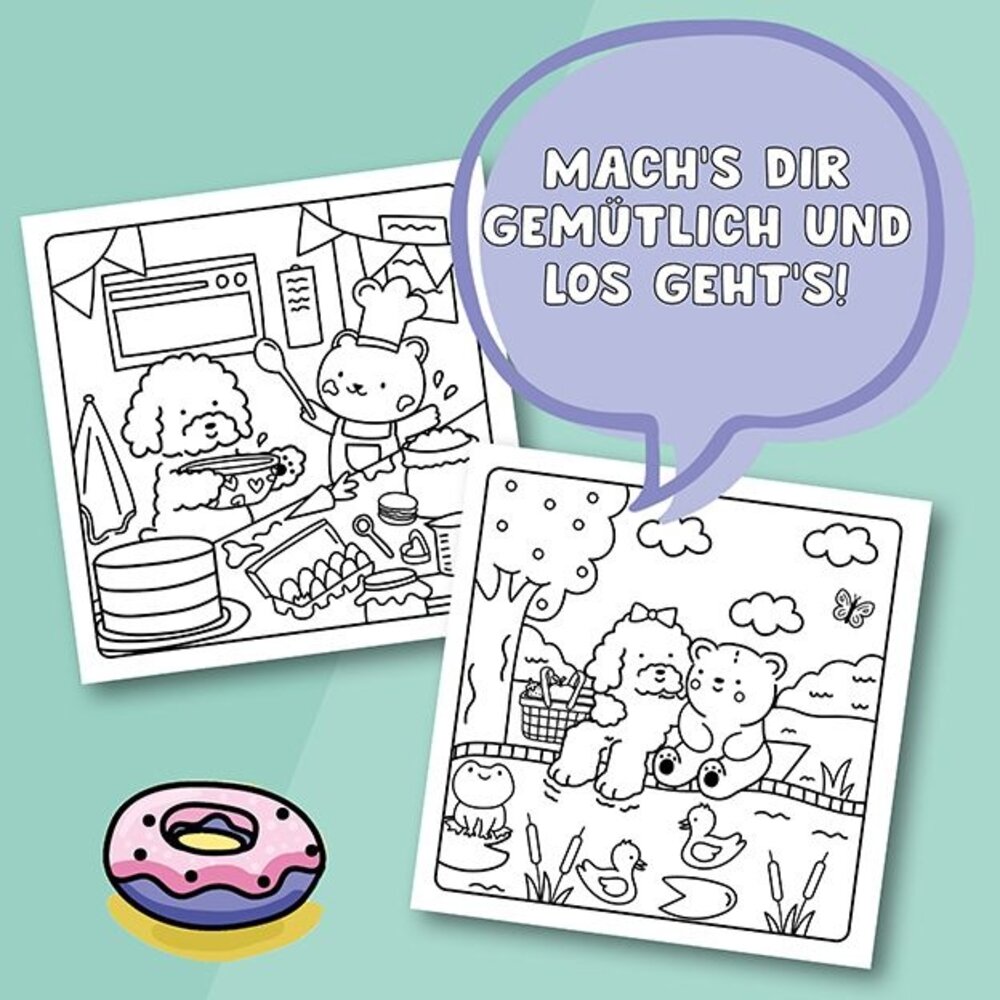 Topp Cosy Coloring Cotton Candy + 10 Alcohol Markers (18754)