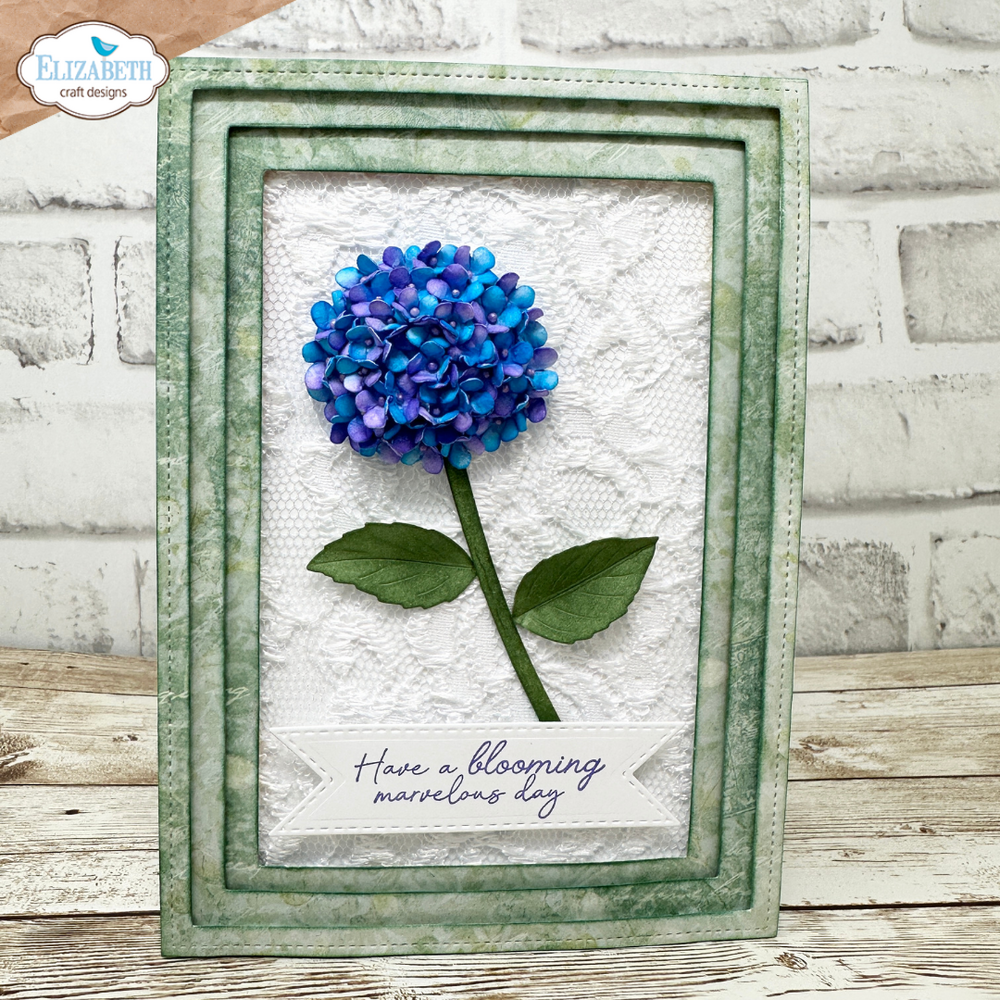 Elizabeth Craft Designs Beautiful Blooms A6 Clear Stamps Bloom Sentiments (CS450)