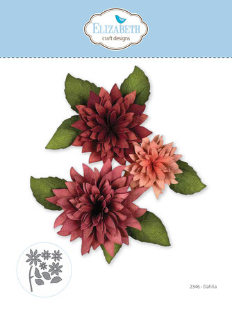 Elizabeth Craft Designs Beautiful Blooms Dies Dahlia (2346)