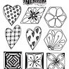 Ranger Dylusions Block It Cling Stamps (DYR10042) Ranger Dylusions Block It Cling Stamps (DYR10042)