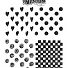 Ranger PRE-ORDER Dylusions It's in the Background Cling Stamps (DYR10039)