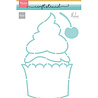 Marianne Design PRE-ORDER Craft Stencil A5 Cup Cake (PS8194)