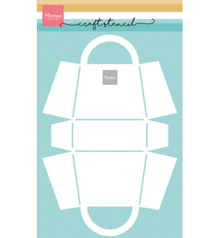 Marianne Design Craft Stencil Handbag (PS8195) Marianne Design Craft Stencil Handbag (PS8195)