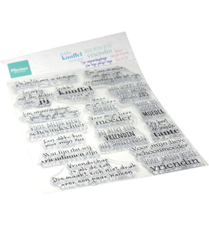 Marianne Design PRE-ORDER Clear Stamps Familie & Vrienden (CS1193)